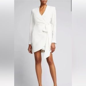 Cinq A Sept Sierra Wrap Dress - White Size 4